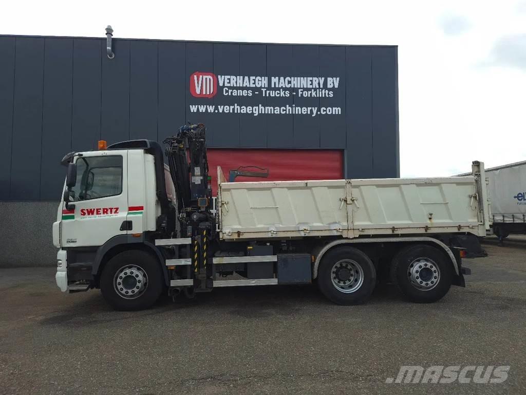DAF 85.360 Kipper Allterreng kraner