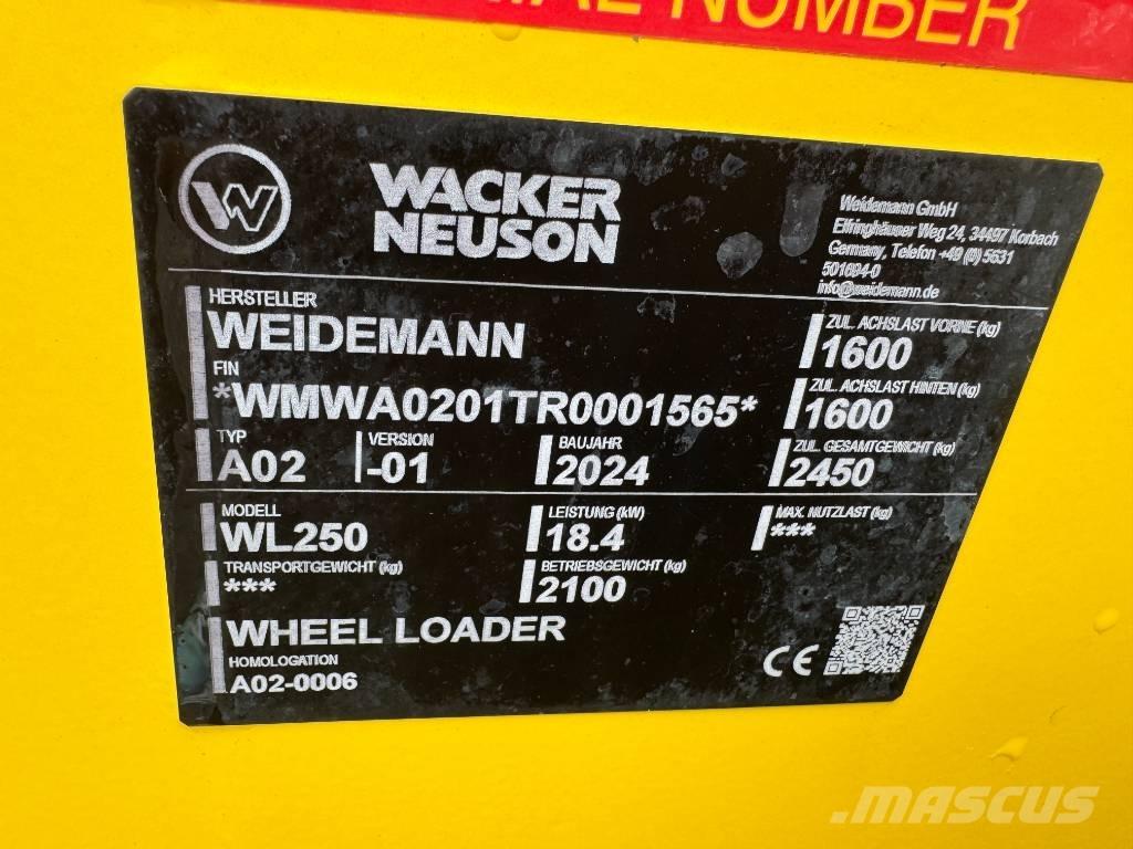 Wacker Neuson WL 250 Hjullastere