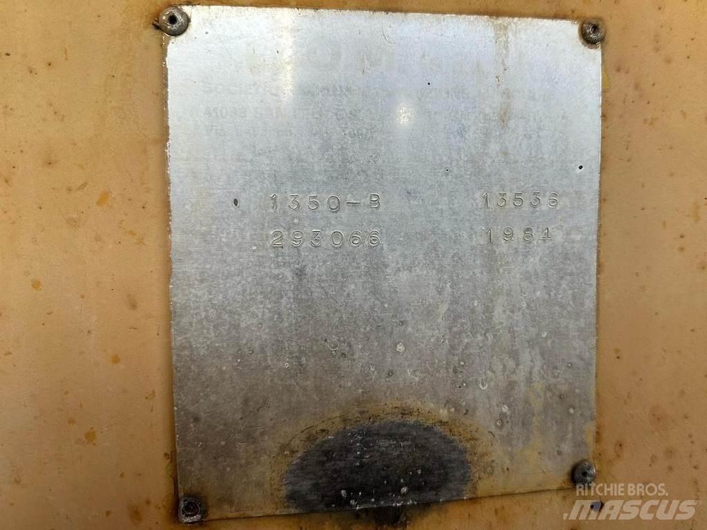 Sicom 1350B Andre Jordforbedrings maskiner og ekstrautstyr