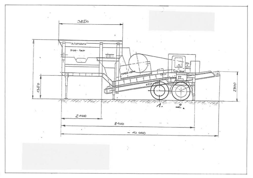  BAG TIPEX 1200 Mobile knuseverk