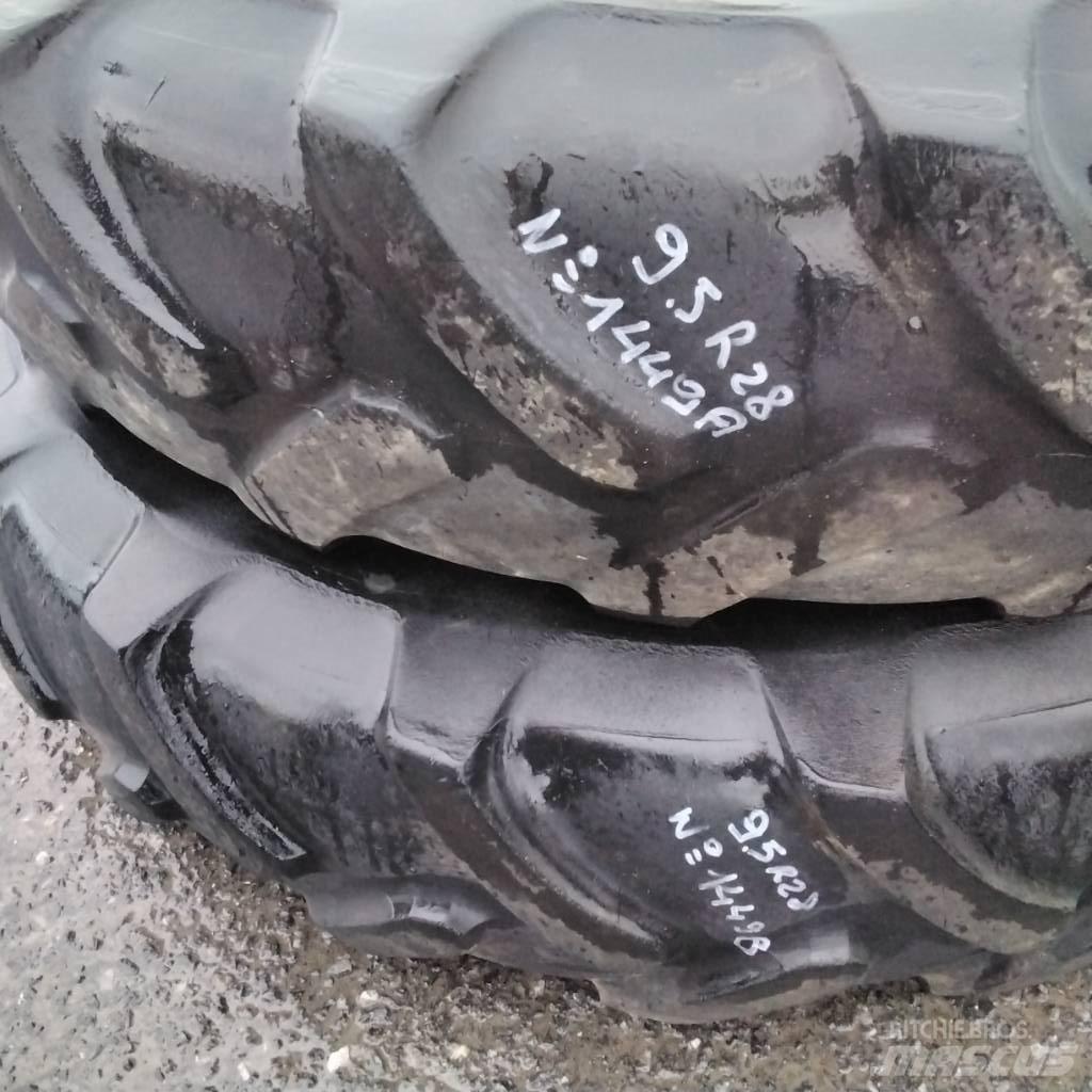 Michelin 9.5R28 Dekk, hjul og felger
