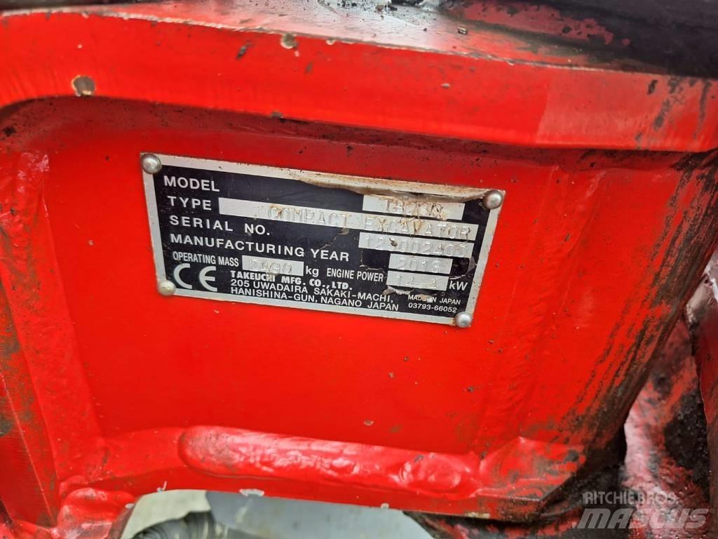 Takeuchi TB23R Minigravere <7t