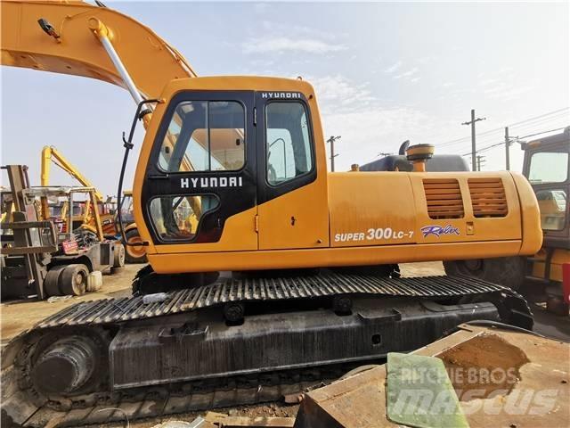 Hyundai R300LC-7 Beltegraver