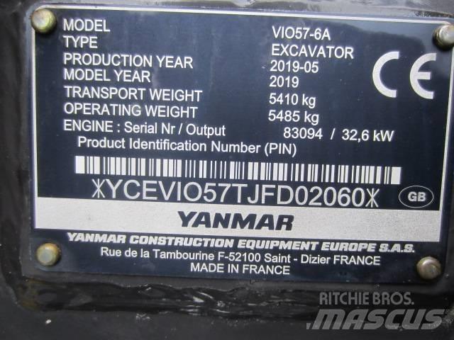 Yanmar Vio 57 Minigravere <7t
