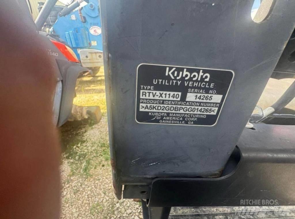 Kubota RTV-X 1140 Redskapsbærere