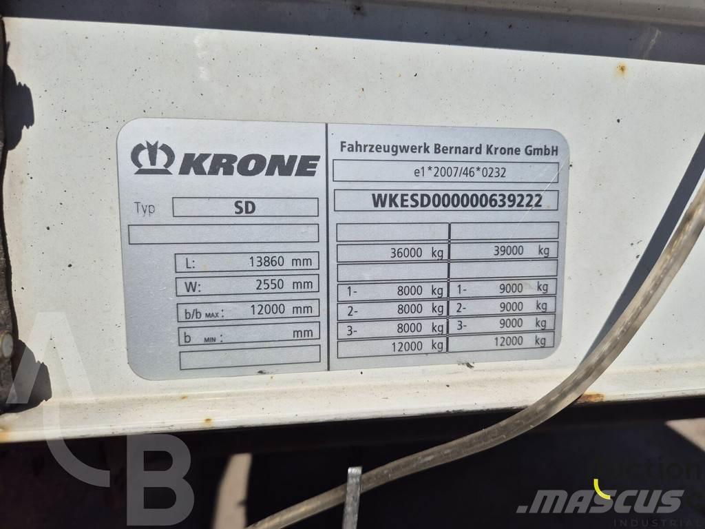 Krone SD Gardintrailer