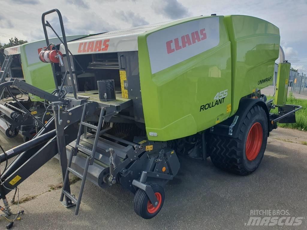 CLAAS 455 UNIWRAP Rundballepresser