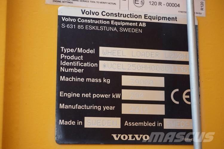 Volvo L250H Hjullastere