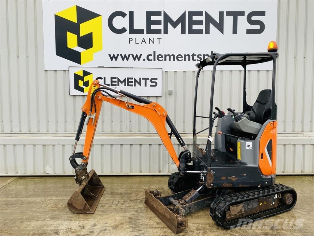 Doosan DX17Z Minigravere <7t