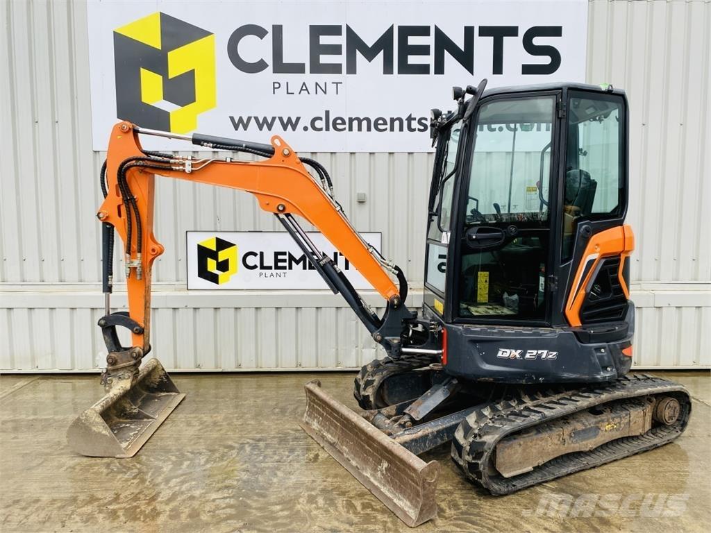 Doosan DX27Z Minigravere <7t