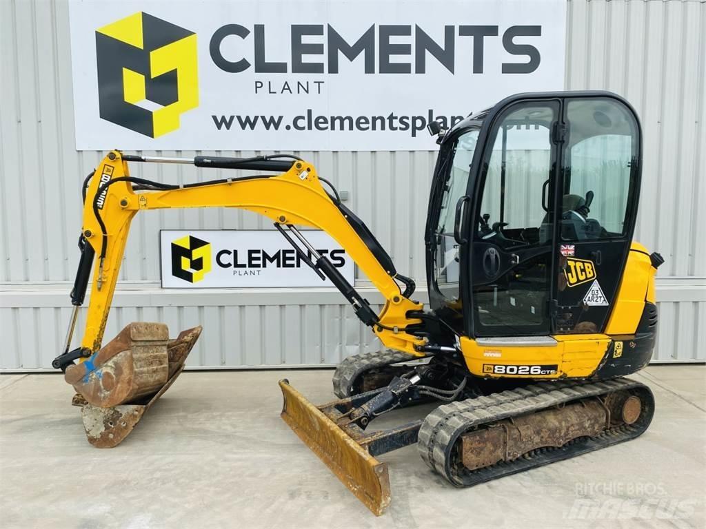 JCB 8026CTS Minigravere <7t