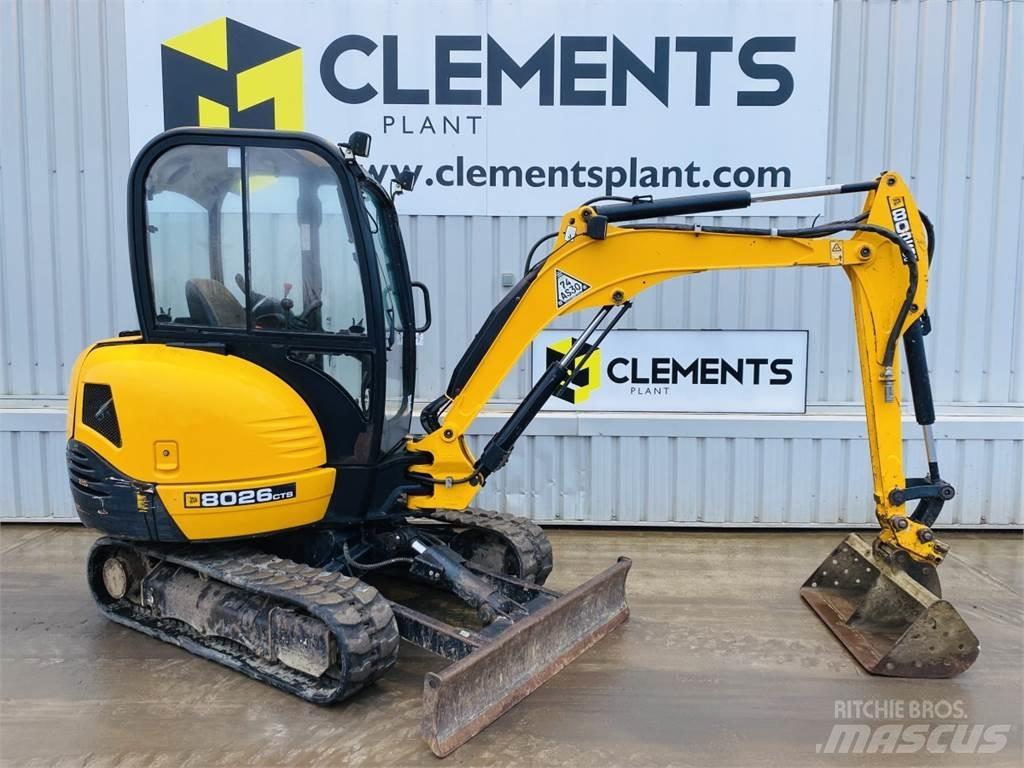 JCB 8026CTS Minigravere <7t