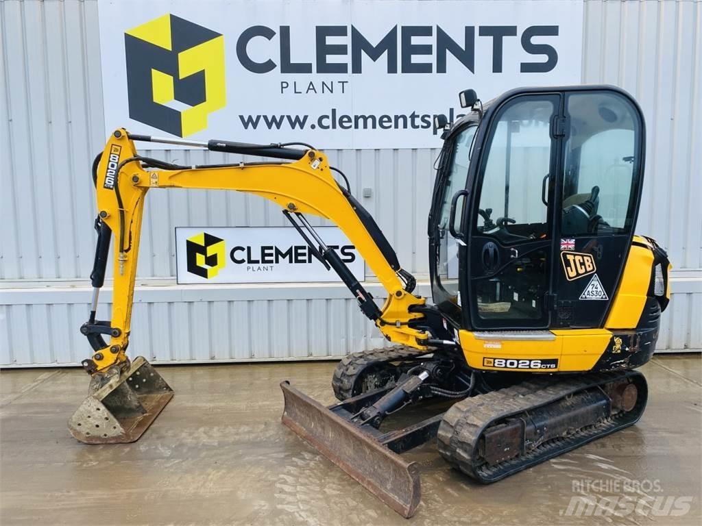 JCB 8026CTS Minigravere <7t