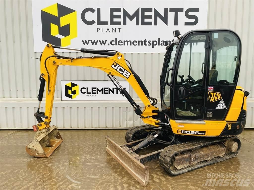 JCB 8026CTS Minigravere <7t
