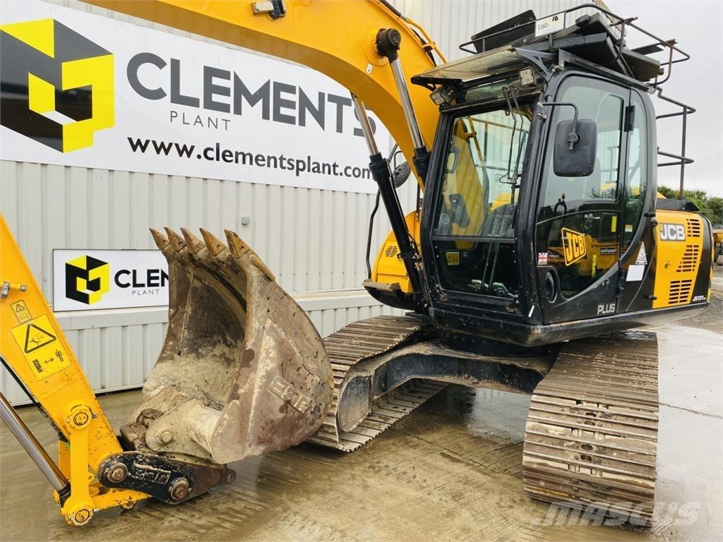 JCB JS131LC+ Beltegraver