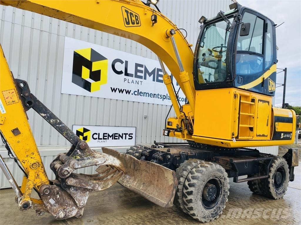 JCB JS160W Beltegraver