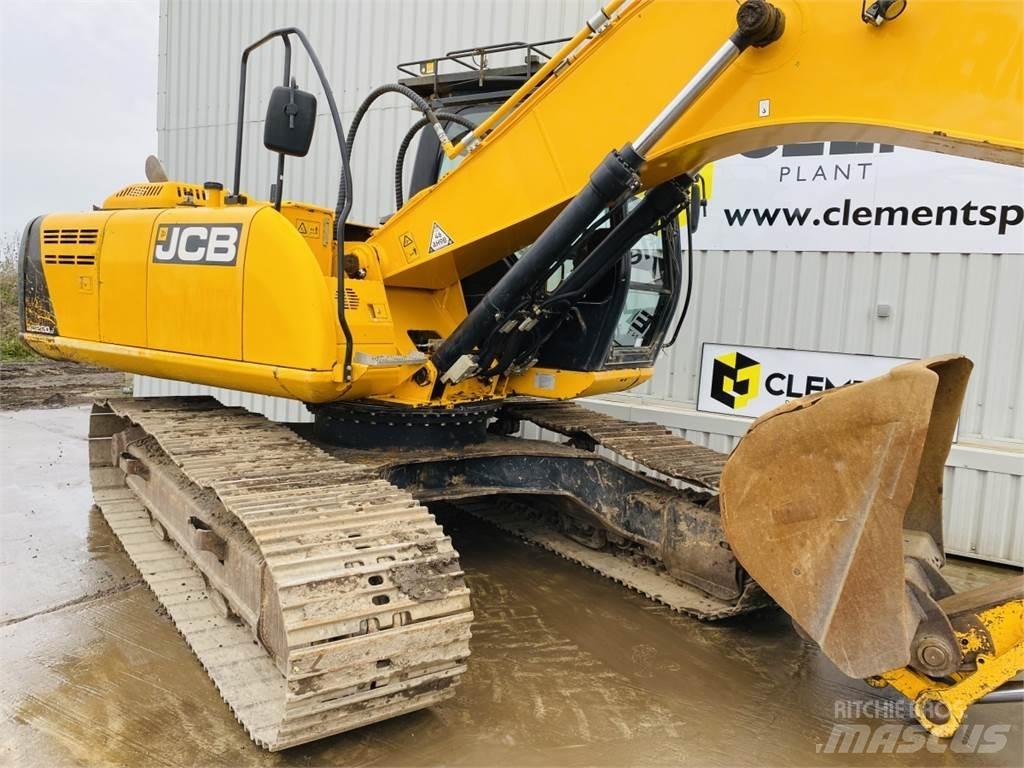 JCB JS220LC Beltegraver