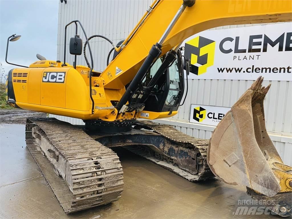 JCB JS220LC Beltegraver