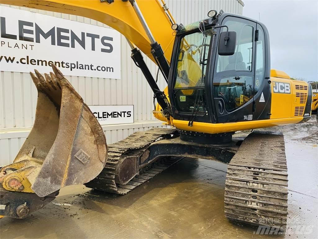 JCB JS220LC Beltegraver