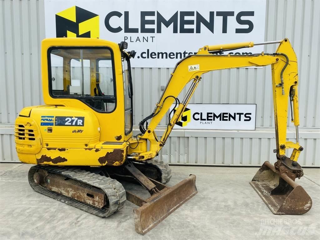 Komatsu PC27R-8 Minigravere <7t