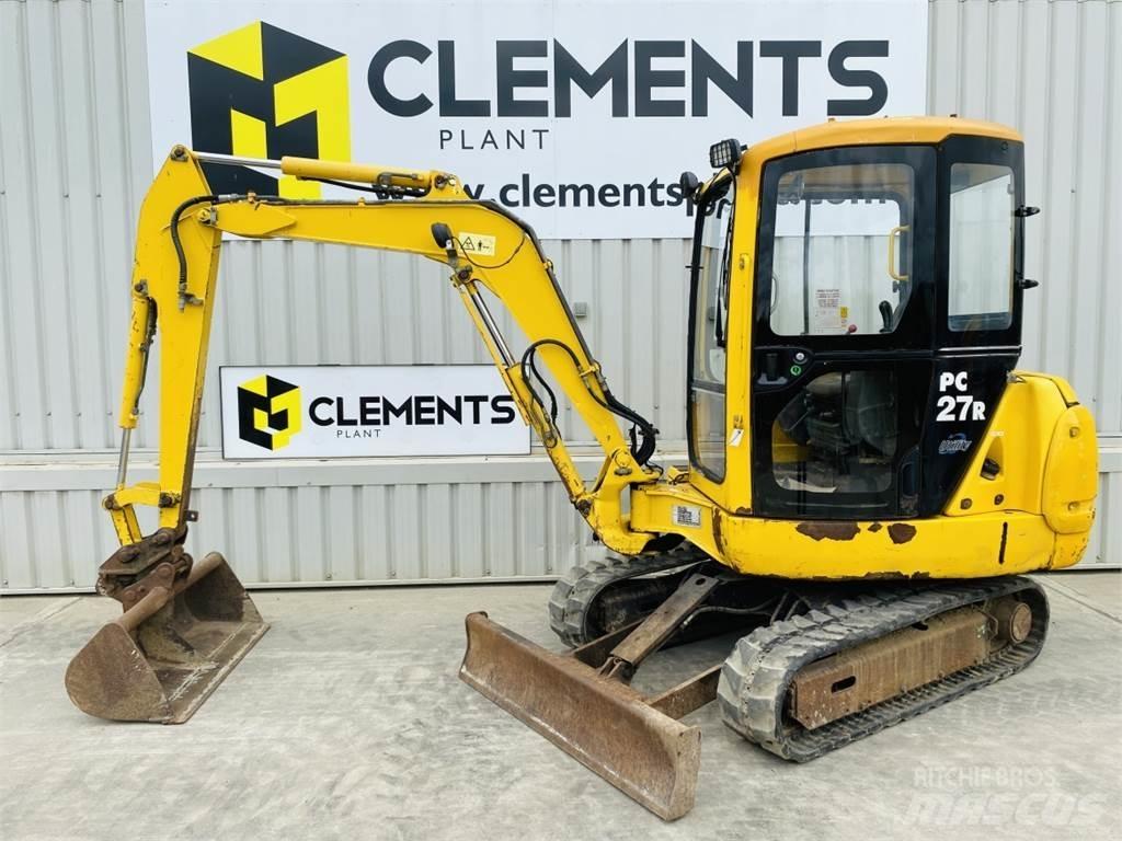 Komatsu PC27R-8 Minigravere <7t