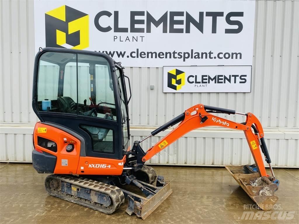 Kubota KX016-4 Minigravere <7t
