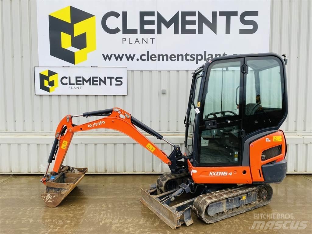 Kubota KX016-4 Minigravere <7t