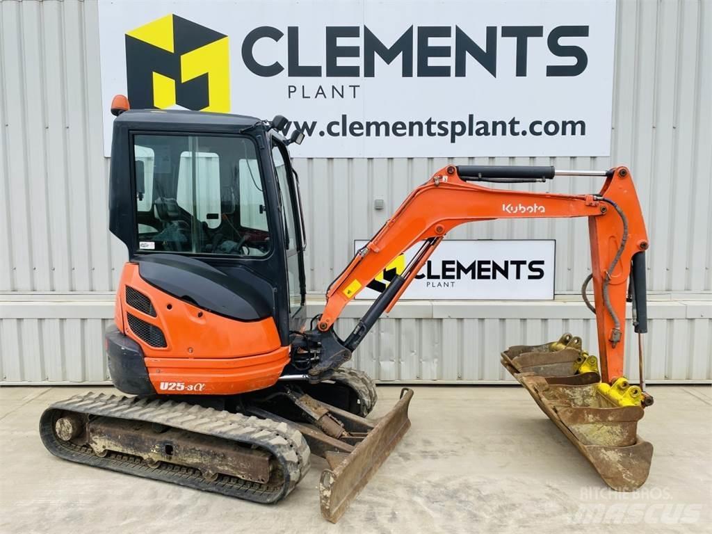 Kubota U25-3EU Minigravere <7t