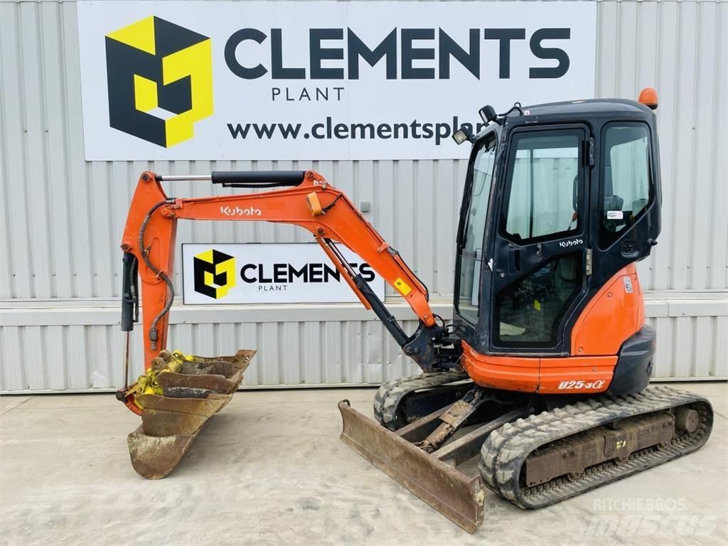 Kubota U25-3EU Minigravere <7t