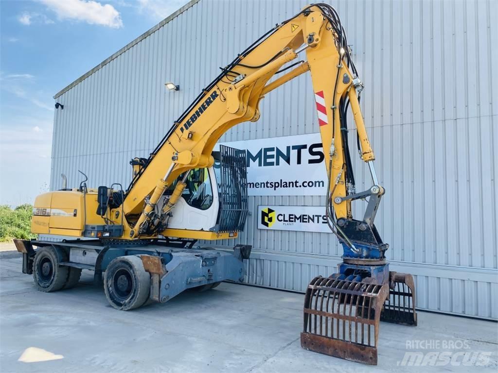 Liebherr 316 Beltegraver
