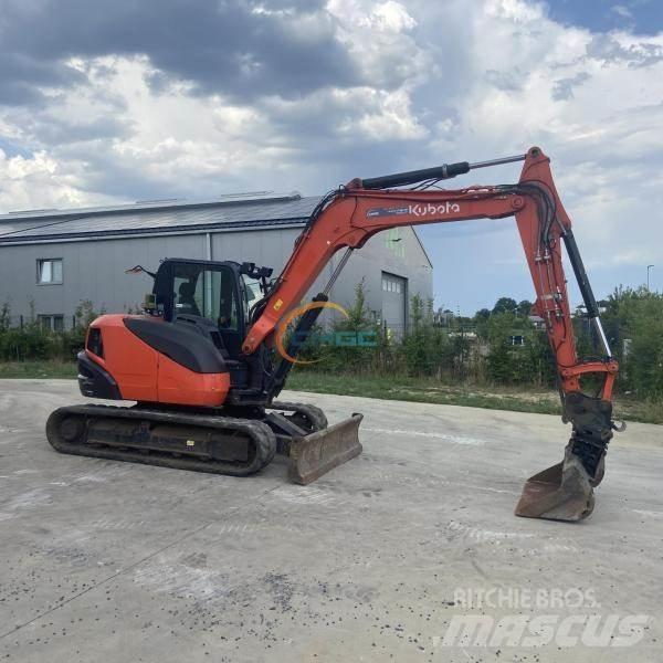 Kubota KX080-4 Hjulgravere