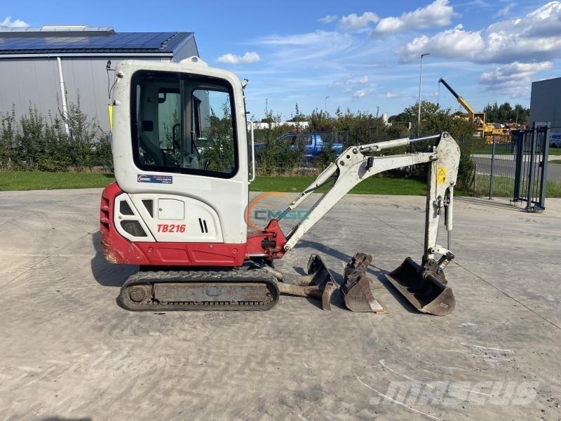 Takeuchi TB216 Hjulgravere
