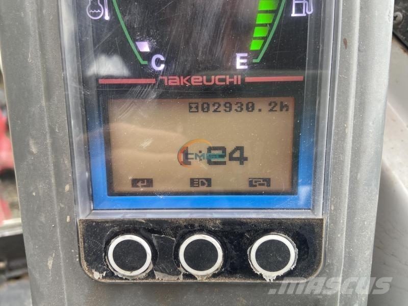 Takeuchi TB216 Hjulgravere