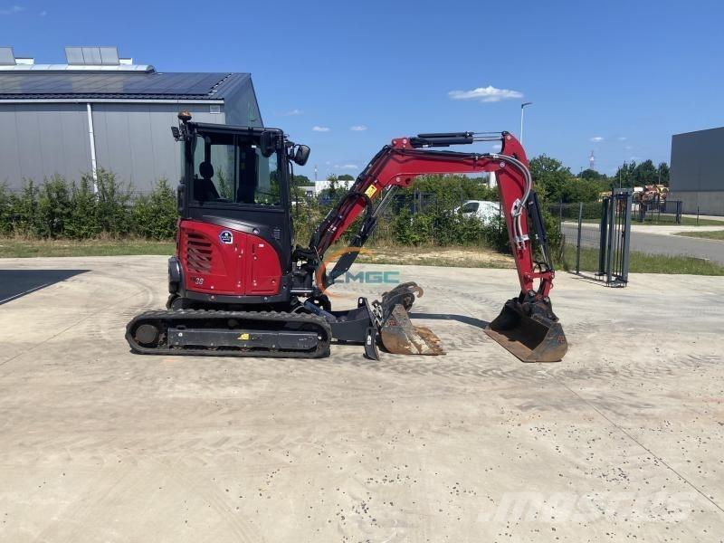 Yanmar VIO38-6 Hjulgravere