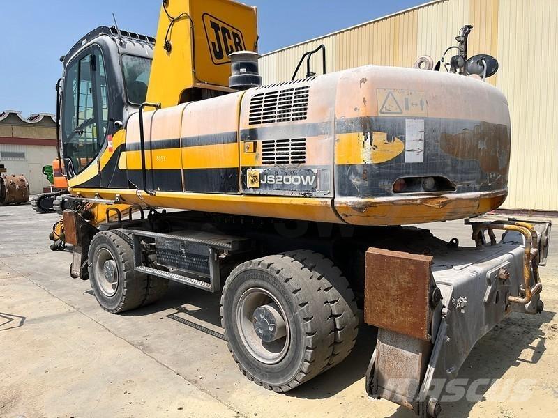 JCB JS200W Gravemaskiner for avfallshåndtering
