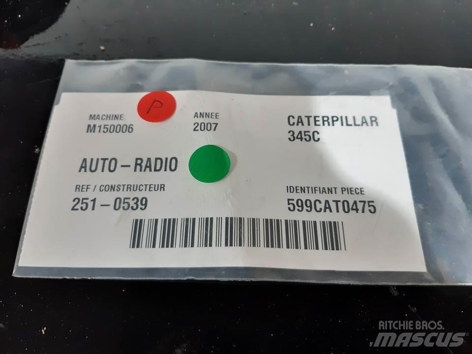 CAT 345C Førerhus og Interiør