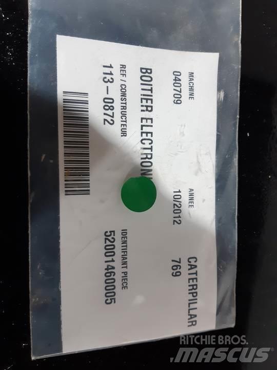 CAT 769 Førerhus og Interiør