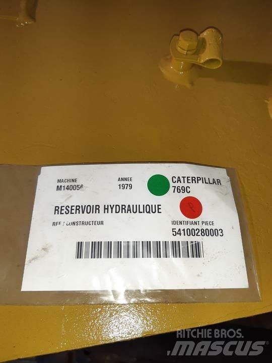 CAT 769C Førerhus og Interiør