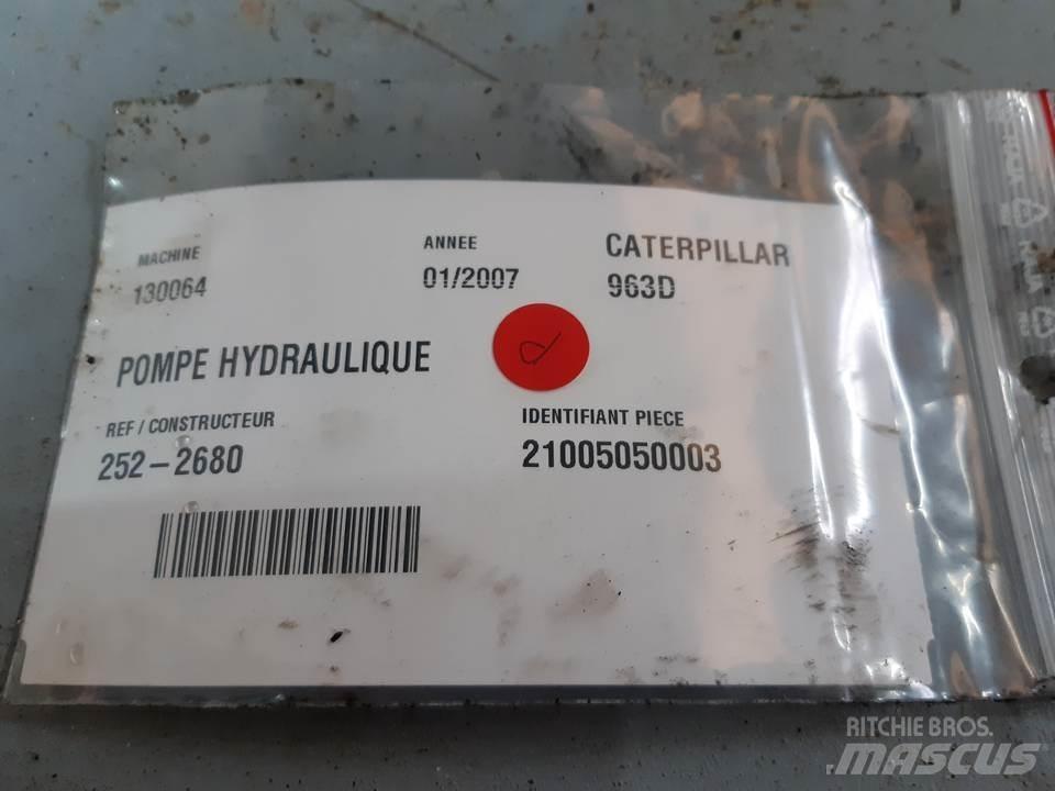CAT 963D Hydraulikk