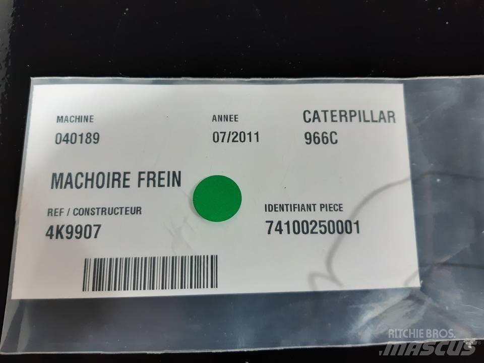 CAT 966C Belter, kjettinger og understell