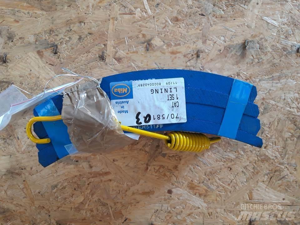 CAT 966D Belter, kjettinger og understell