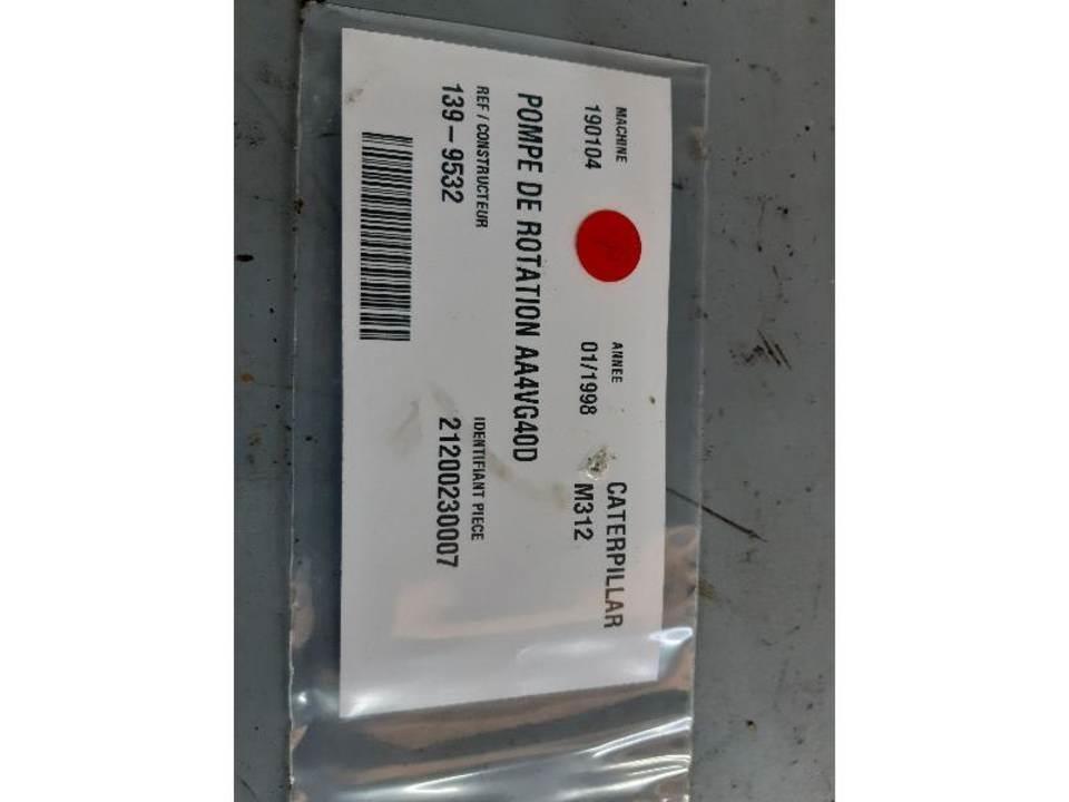 CAT M312 Hydraulikk