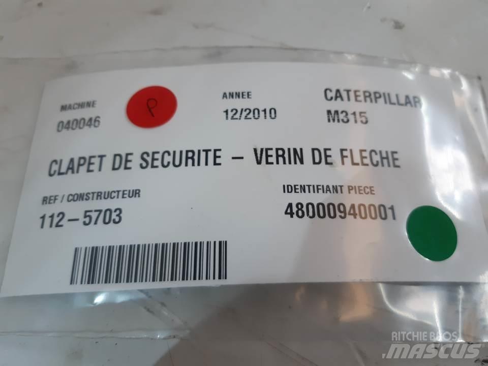 CAT M315 Hydraulikk