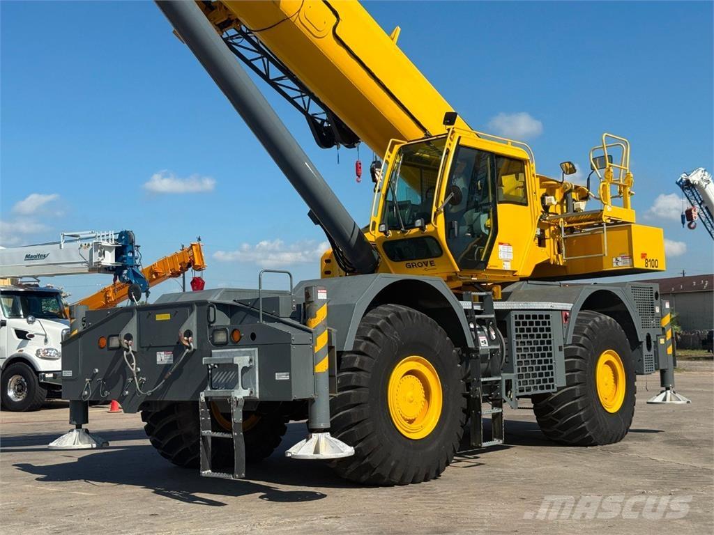 Grove GRT8100 Røff terreng kraner