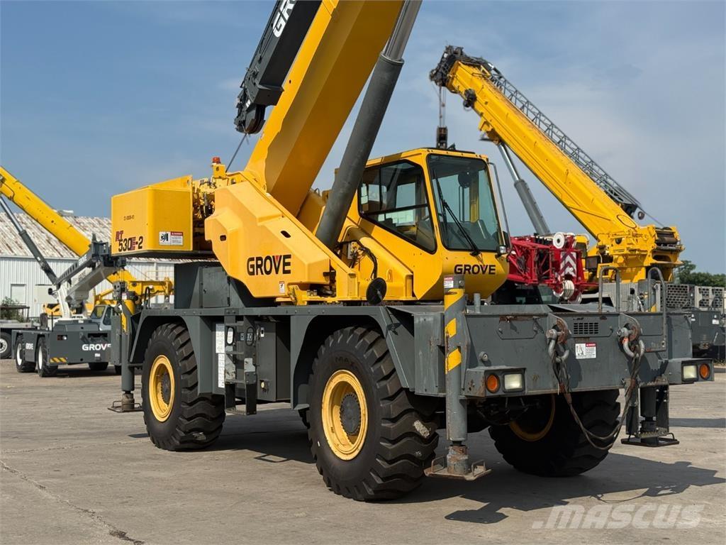 Grove RT530E Røff terreng kraner