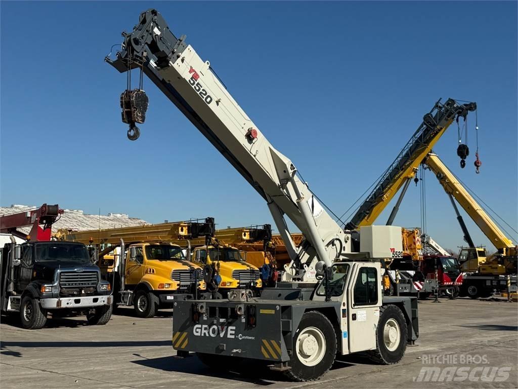Grove YB5520 Røff terreng kraner