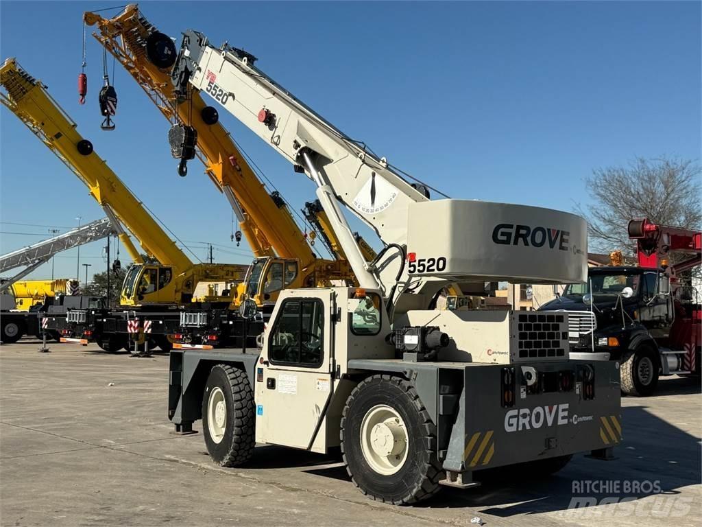 Grove YB5520 Røff terreng kraner