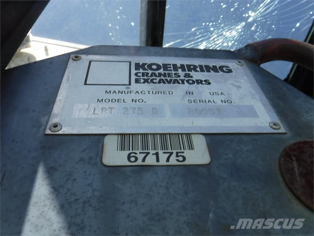 Lorain LRT 275D Røff terreng kraner
