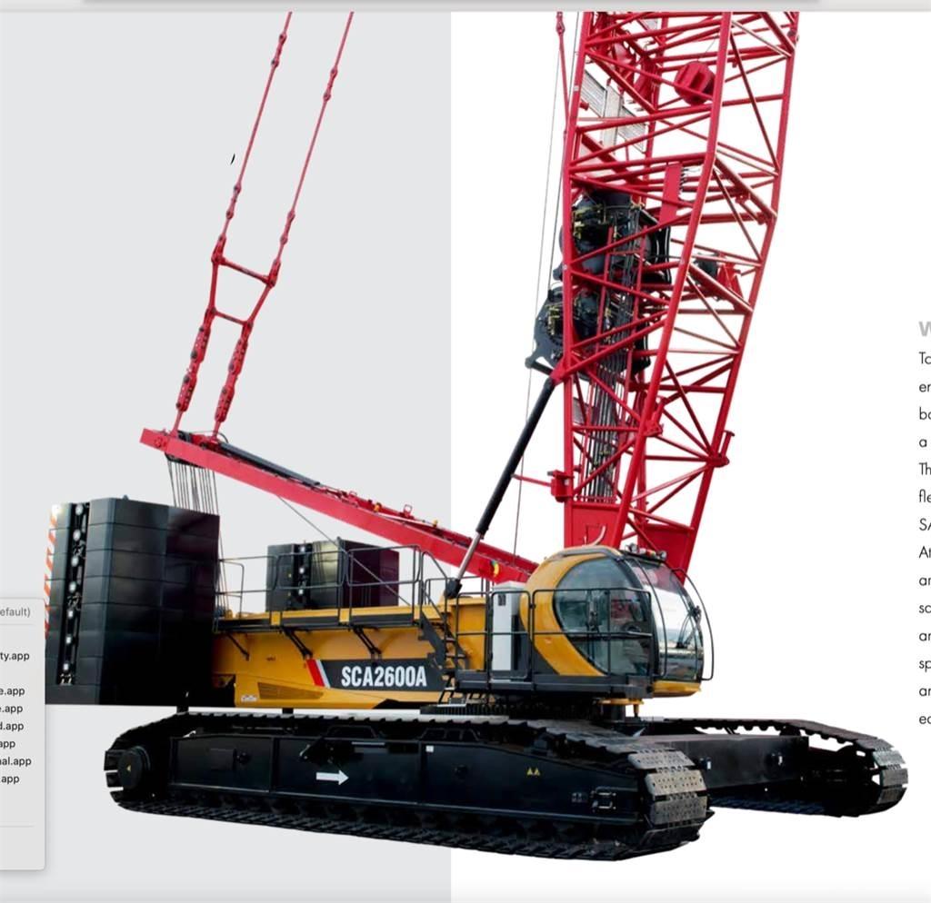 Sany SCA2600A Beltegående Kran
