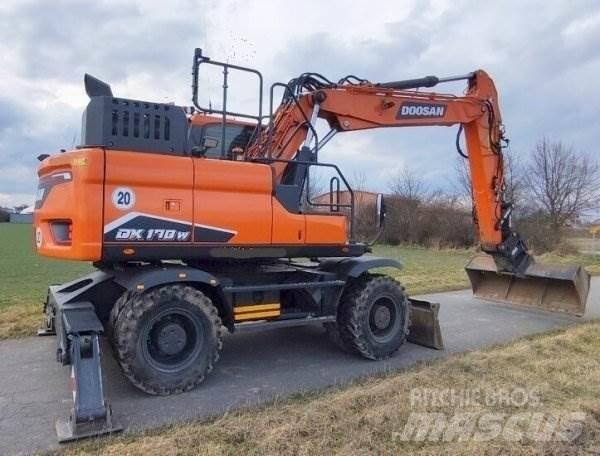 Doosan DX 170 W-7 Hjulgravere
